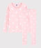 Snugfit-Kinderpyjama aus Bio-Baumwolle mit rosafarbenem Herzmotiv für Mädchen rosa MINOIS/weiss MARSHMALLOW