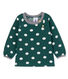Langärmelige gemusterte Baby-Bluse für Mädchen