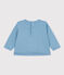 Baby-Sweatshirt aus Molton blau AZUL