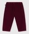 Baby-Hose aus einfarbigem Feincord TRUFFE
