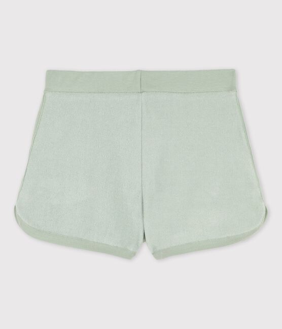 Kindershorts aus Frottee für Mädchen grün HERBIER