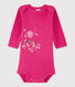 Langärmeliger Baby-Body Mädchen