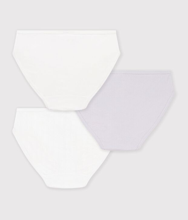 Lot de 3 culottes en coton vielfarbig