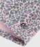 Langärmeliges Kinder-Kleid aus Baumwolle rosa JOLI/weiss MULTICO