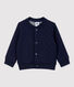 Baby-Cardigan aus gestepptem Doppeljersey