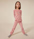 Kinder-Pyjama aus einfarbigem Nicki