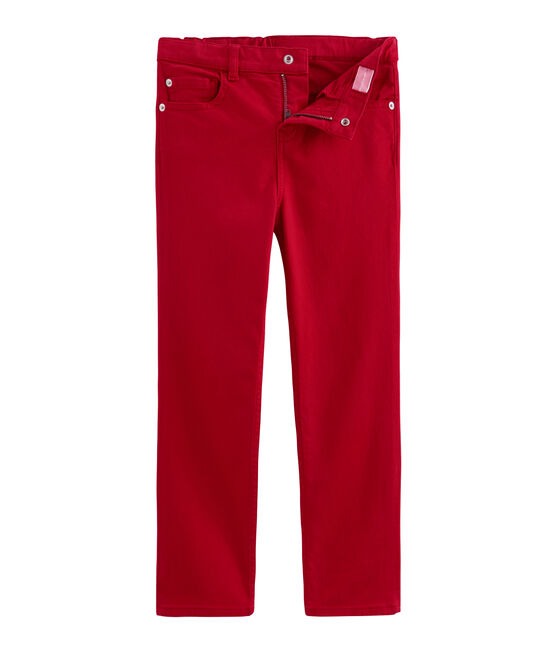 Kinderhose für Jungen rot TERKUIT