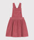 Kinder-Latzkleid aus Fein-Cord für Mädchen