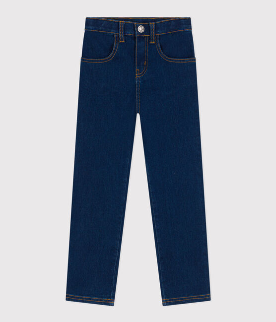 Hose in Slim Fit-Passform aus Denim für Kinder/Mädchen blau DENIM BLEU