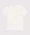 Kurzärmeliges Kinder-T-Shirt aus bedruckter Baumwolle weiss MARSHMALLOW
