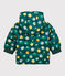 Gesteppter Baby-Anorak. grün PINEDE/weiss MULTICO