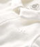Langärmliger Babybody für Jungen weiss MARSHMALLOW