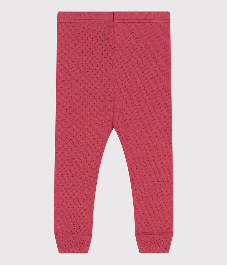 Baby-Leggings aus Baumwolle rosa PAPI