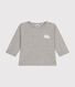 Langärmeliges Baby-T-Shirt aus Baumwolle