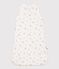 Babyschlafsack aus Baumwolle mit Blumenmotiv TOG-Wert 1,5 weiss MARSHMALLOW/weiss MULTICO