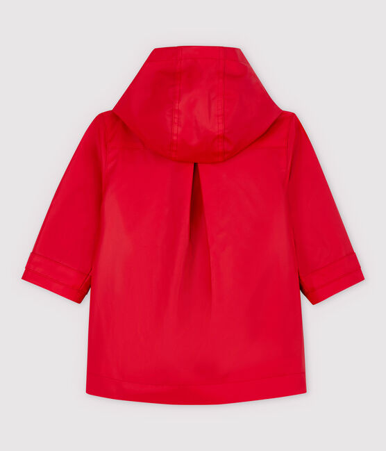 Baby-Trenchcoat für Mädchen rot TERKUIT