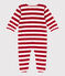 Baby-Strampler aus Nicki STOP/ MARSHMALLOW