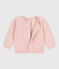 Baby-Cardigan aus Baumwollstrick rosa SALINE
