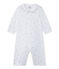 Unisex-Baby-Overall mit 2-in-1-Effekt weiss ECUME/braun SHITAKE