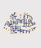 Baby-Sweatshirt aus bedrucktem Molton weiss AVALANCHE/ MULTICO