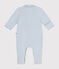 Strampler aus Nicki blau GOMME