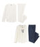 2er-Set Pyjamas für kleine Mädchen variante 1