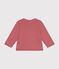 Baby-Cardigan aus Molton rosa ROSEWOOD