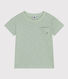 T-Shirt aus geflammtem Jersey Kinder/Jungen