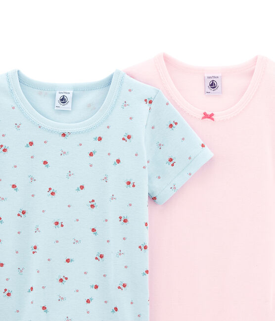 Mädchen Kurzarmshirts im 2er-Set variante 1