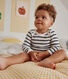 3er-Set langärmelige Baby-Bodys