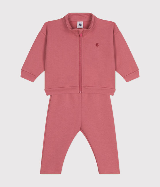 Baby-Set aus Sweatshirt und Hose rosa ROSEWOOD