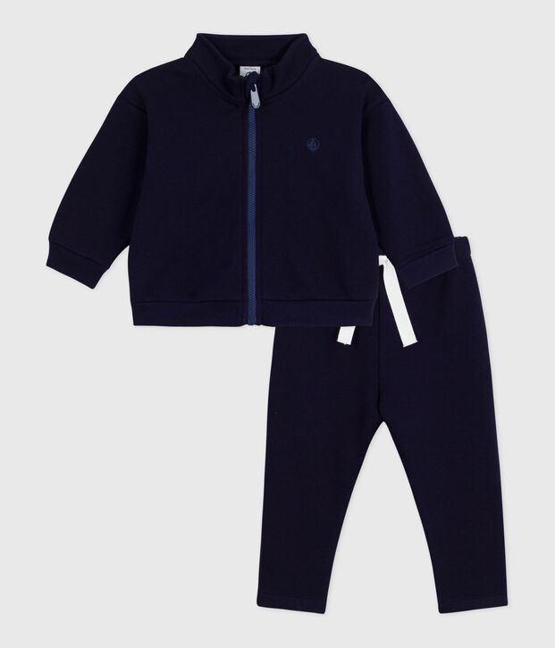 Baby-Set Sweatshirt und Hose aus einfarbiger Baumwolle SOIR