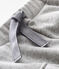 Babyhose aus Samtstrick für Jungen grau BELUGA CHINE
