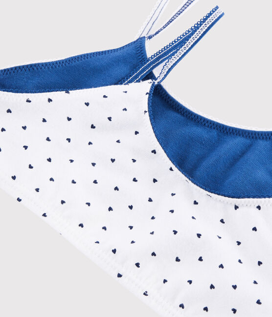 2er-Set Bustiers mit Mini-Herzen für kleine Mädchen variante 1