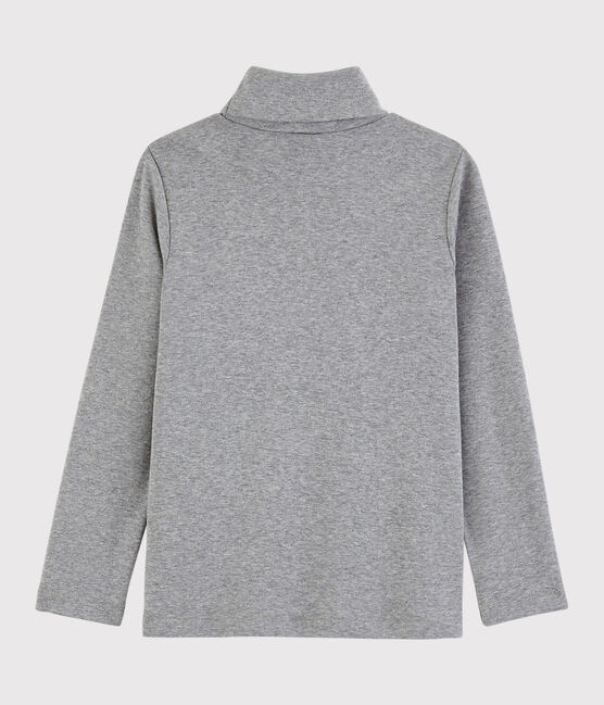 Kinder-Unterziehpullover aus Baumwolle für Mädchen / Jungen grau SUBWAY CHINE