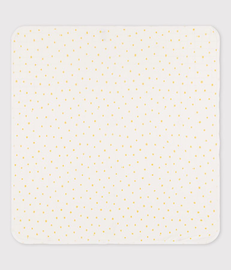 Baby-Decke f&uuml;r Neugeborene aus Bio-Baumwolle weiss MARSHMALLOW/ ORGE