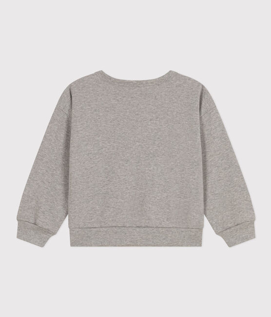 Jungen-Sweatshirt aus Molton  grau CHATON CHINE