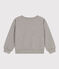 Jungen-Sweatshirt aus Molton  grau CHATON CHINE