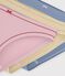 Set Damen-Slips aus Baumwolle mit Streifen vielfarbig
