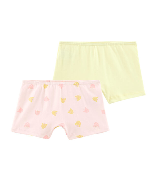 2er-Set Shortys f&uuml;r kleine M&auml;dchen vielfarbig