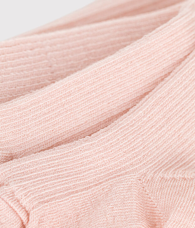 Baby-Wollstrumpfhose rosa