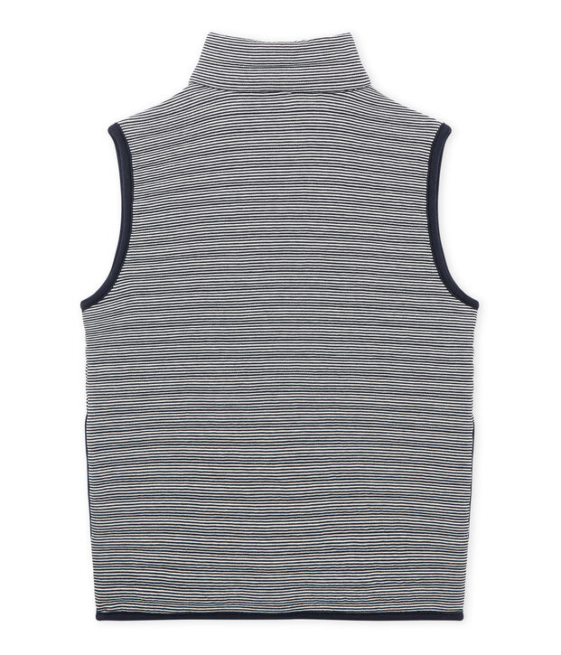 Doudoune sans manches gar&ccedil;on blau/weiss