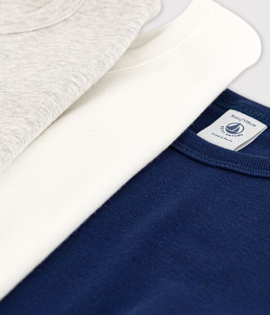 3er-Set kurzärmelige Baumwoll-T-Shirts für Jungen variante 1