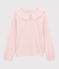 Kinder-T-Shirt mit Kragen für Mädchen rosa MINOIS