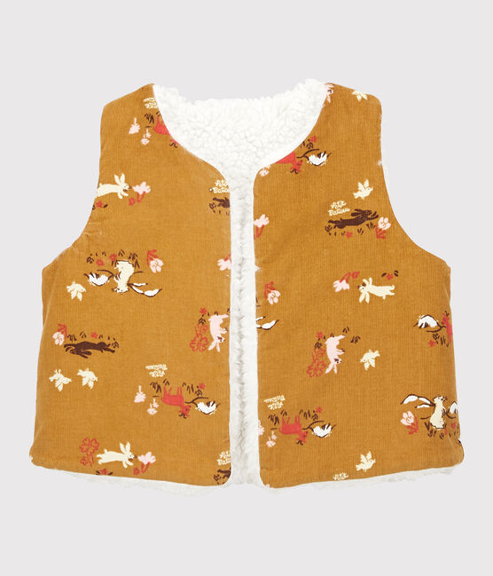 Wendbare Baby-Jacke. gelb TOPAZE/ MULTICO