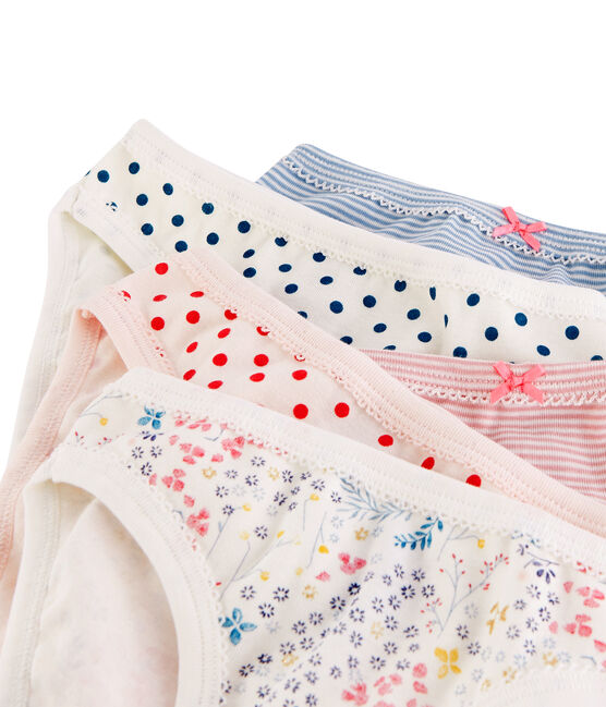 Set mit 5 Unterhosen für kleine Mädchen variante 1