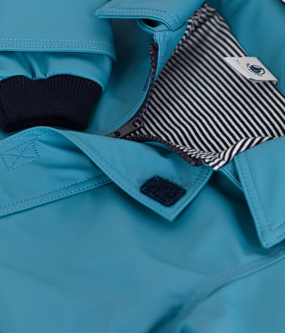 Klassische Baby-Regenjacke blau AZUL