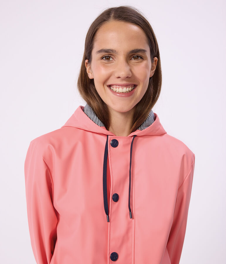 Ikonische Regenjacke Damen/Herren rosa FLAMAND
