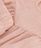 Baby-Set mit Bluse und Shorts aus Musselin-Stoff rosa SALINE