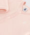 Strampler aus Frottee rosa SALINE